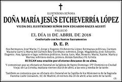 María Jesús Etcheverría López